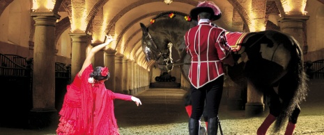 「アンダルシア馬の情熱と魔力」馬術ショー