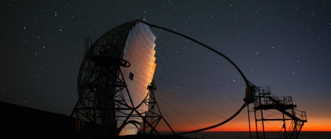 ラ・パルマ島にあるロケ・デ・ロス・ムチャチョス天文台