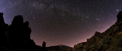 Astroturismo no Parque Nacional do Teide