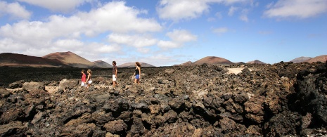 ランサロテ島の火山自然公園