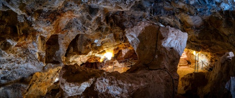 2,000年超の歴史をもつローマの鉱山の内部。