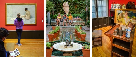 Images of the Sorolla Museum in Madrid