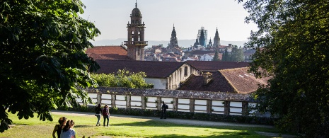 Gardens in Santiago de Compostela