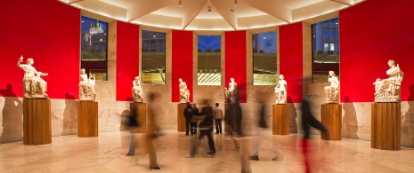 The Hall of the Muses in the Prado Museum