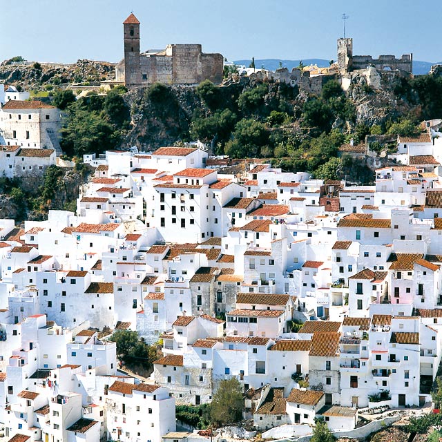 Vista de Casares, Málaga