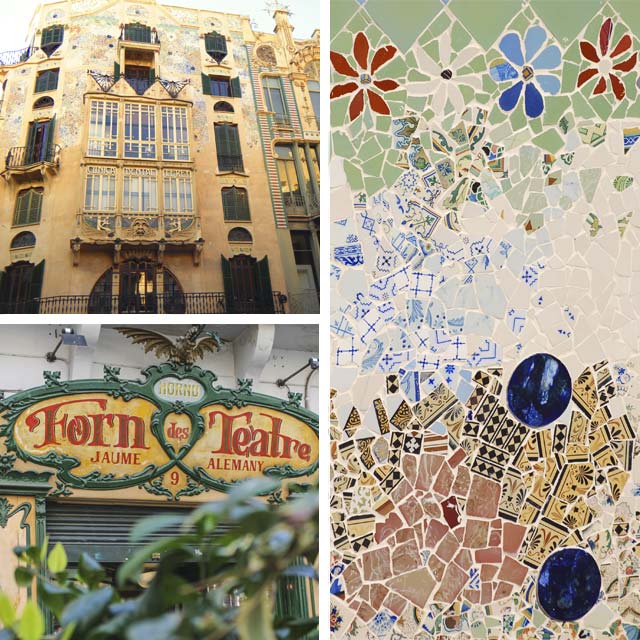 Examples of Art Nouveau in Palma