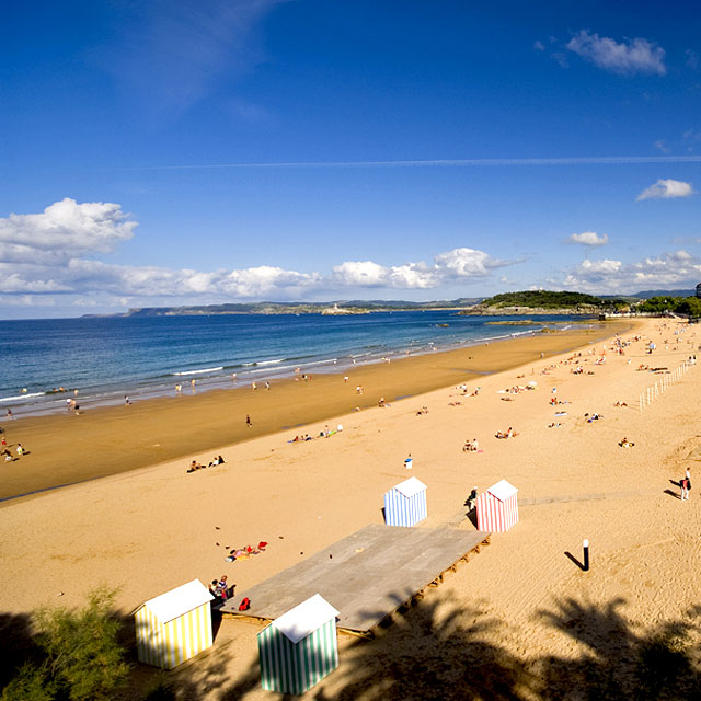 Erster Strand El Sardinero, Santander