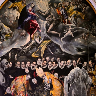 The Burial of Count Orgaz, Church of Santo Tomé, Toledo
