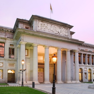 Exterior of the Prado Museum