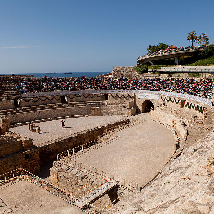 Roman amphitheatre in Tarragona