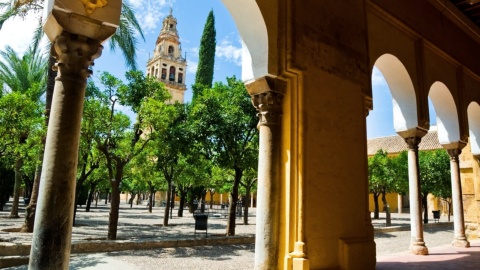 Pátio das Laranjeiras na Mesquita-Catedral de Córdoba
