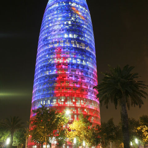 Башня Глориес, Барселона