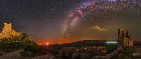 Sternentourismus in Trevejo, Sierra de Gata