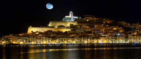Dalt Vila-Burg in Ibiza-Stadt
