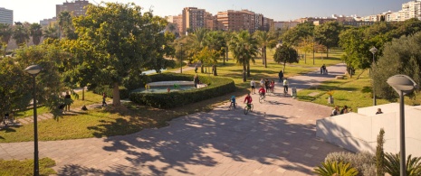 Gärten des Turia. Valencia