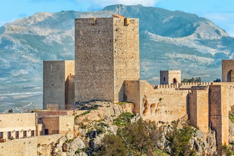 Castillo de Santa Catalina en Jaén
