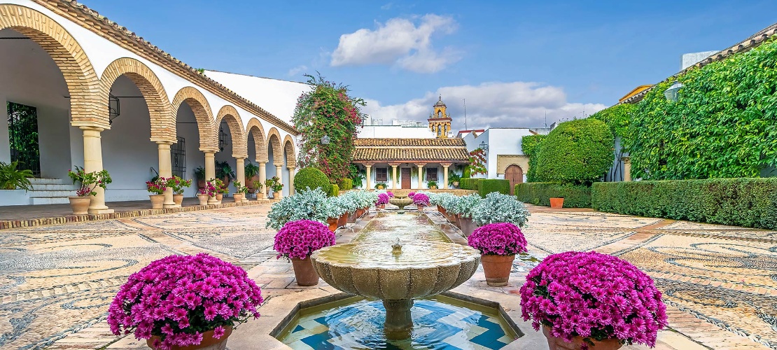 Courtyard at Viana Palace. Córdoba