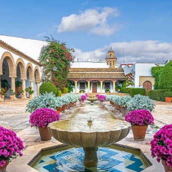 Courtyard at Viana Palace. Córdoba