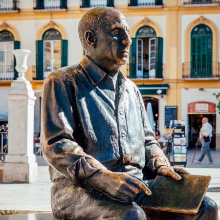 Estátua de Picasso em Málaga