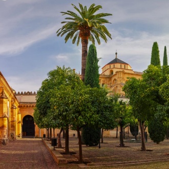 Orangenhof der Kathedrale von Córdoba