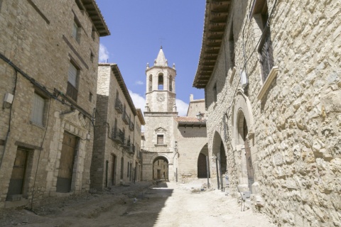 Church of La Asunción de Nuestra Señora in Cantavieja (Teruel, Aragon)