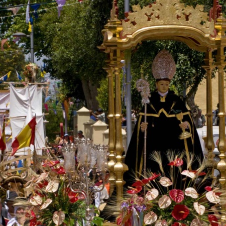サン・クリストバル・デ・ラ・ラグーナでのサン・ベニート・アバッド巡礼祭