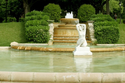 ペドラルベス宮殿の庭園