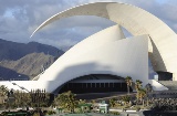Santa Cruz de Tenerife Auditorium where the Canary Islands Music Festival is held