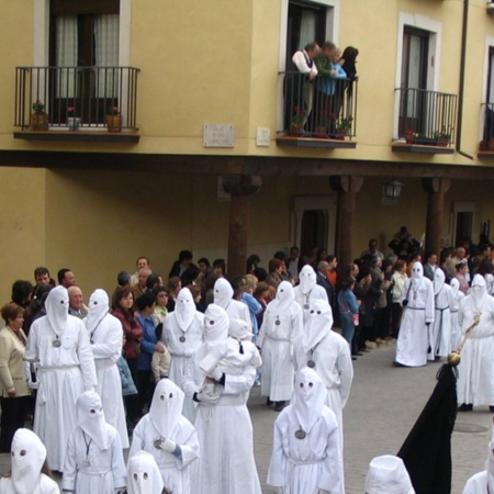 Parade of the Guilds. Easter Week in Medina de Rioseco