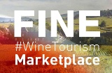 Detail of the poster for the FINE 2023 International Wine Tourism Fair