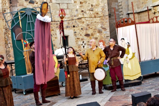 Uma das representações do Festival de Teatro Clássico de Cáceres