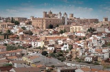 Blick auf Cáceres, Extremadura