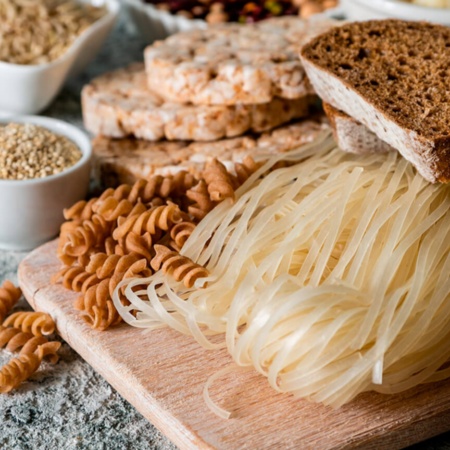 Gluten-free food for people with coeliac disease