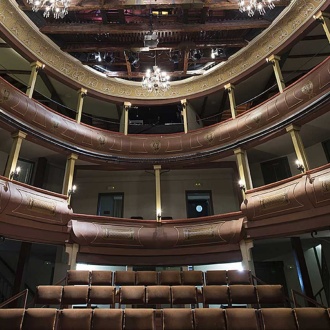 Teatr Corral de Comedias w Alcalá de Henares