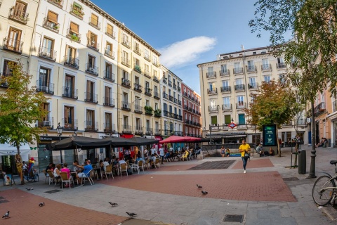 Plaza de Chueca square. Madrid