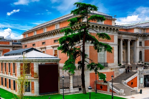 Vue générale du musée du Prado