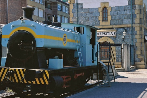 バスク鉄道博物館アスペイティア。ギプスコア