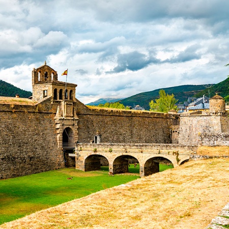 Ingresso della Cittadella di Jaca (Huesca, Aragona)