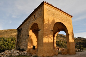 Ermida de San Roque de Mirambel, em Teruel (Aragão)