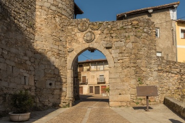 Stare miasto w Miranda del Castañar (Salamanka, Kastylia i León)