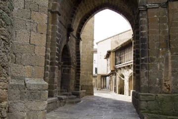 Rue de Ledesma (province de Salamanque, Castille-León)