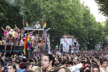 Parada równości w Madrycie MADO 