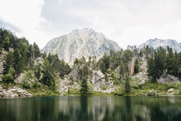 Lac dans le parc national d