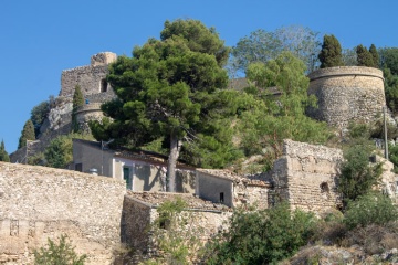 Castelo de San José em Guadalest, em Alicante (Comunidade Valenciana)