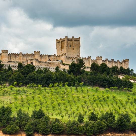 Castelo de Peñafiel, em Valladolid (Castilla y León)