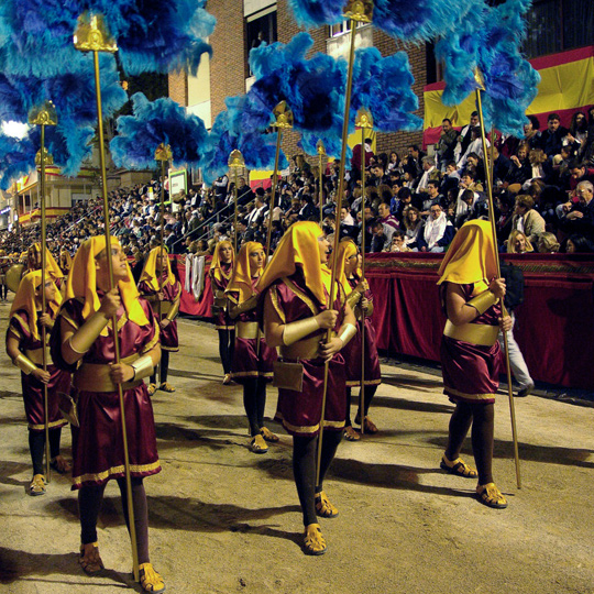 Easter week parades in Lorca