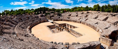 Römisches Amphitheater von Itálica (Sevilla)