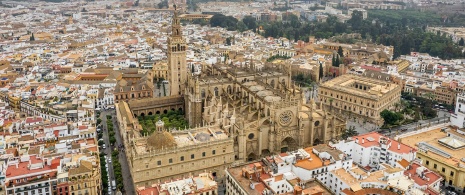 Vista de la Catedral de Sevilla