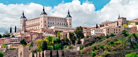 Vista do Alcázar de Toledo, Castilla-La Mancha