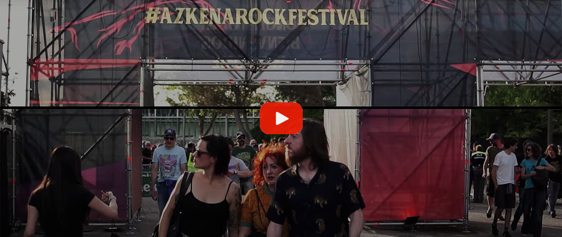  Frame from the Azkena Rock Festival video